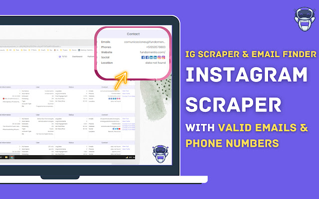 Instagram Scraper and Email Finder By Leadstal