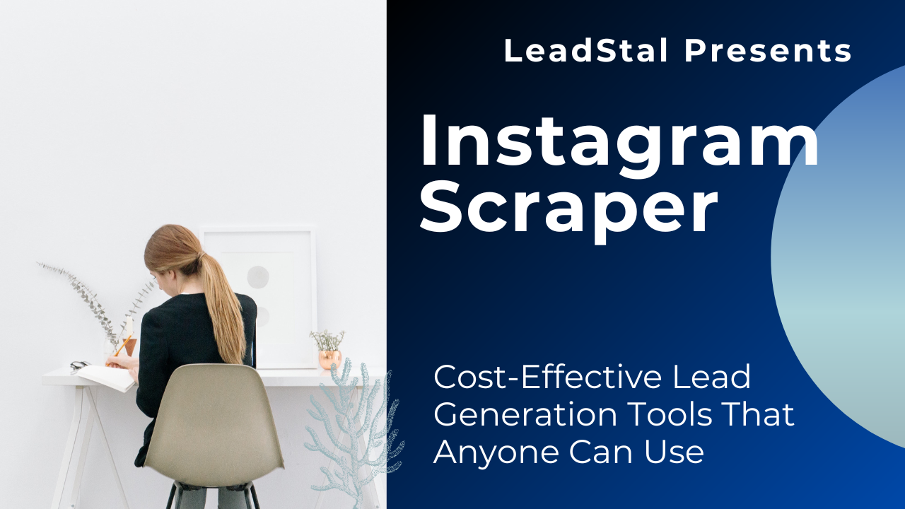 Instagram email scraper by LeadStal
