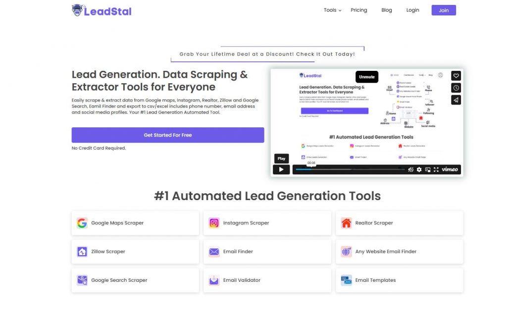 Leadstal best lead generation tools